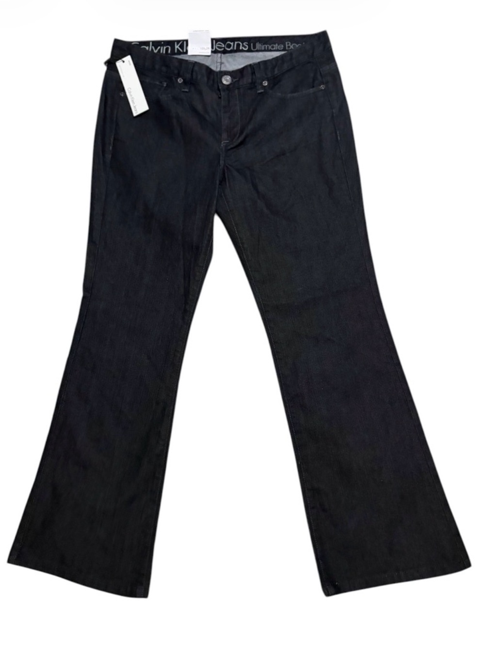 CALVIN KLEIN NWT Dark Wash Ultimate Bootcut Jeans 12P